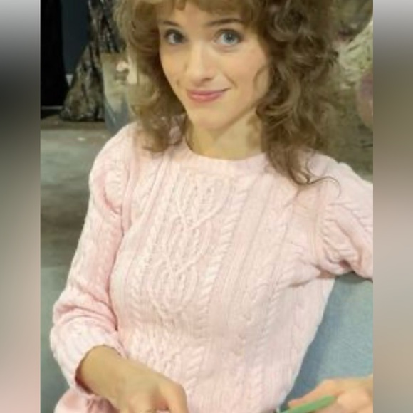 H&M pink knit sweater - Picture 1 of 9